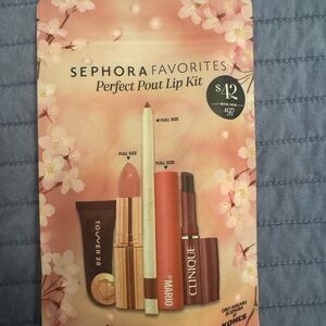 Sephora Favorites Perfect Pout Lip Kit - Nude, Coral, Berry